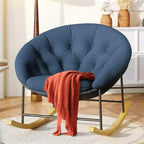 Kidirect Wide Rocking Chair Nursery, Comfy Saucer Nursery Rocking Chairs by Kidirect