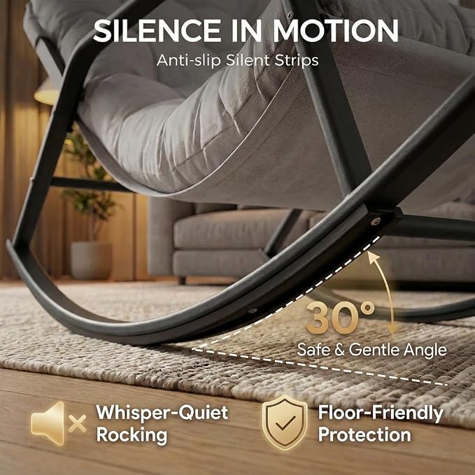 RADIATA Papasan Rocking Chair - Image 5