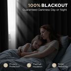 Joydeco 90 Inch Blackout Curtains - Image 3