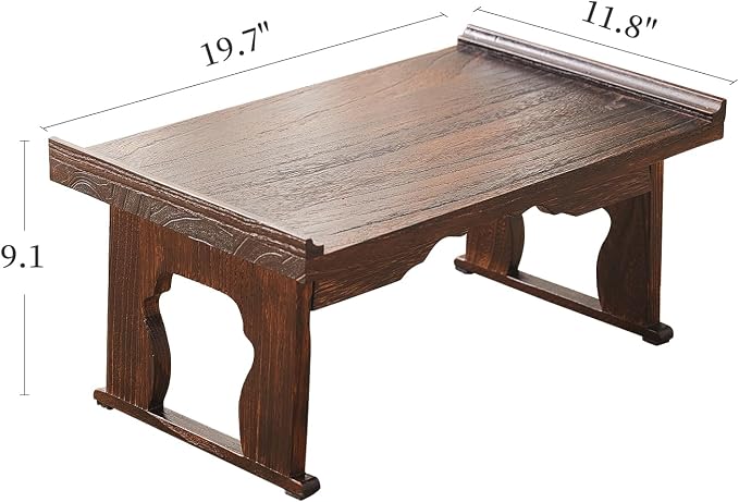 Japanese Floor Table, Small Coffee & Tea Table, Altar - Image 3