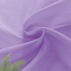SpaceDresser Basic Rod Pocket Sheer Voile Window Curtain Panels Lavender 1 Pair - Image 5