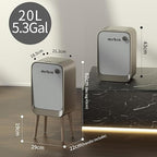 MRBIN Motion Sensor Bathroom Trash Can - Image 7