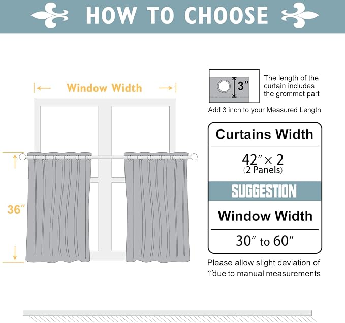 ChrisDowa Small Blackout Curtains - Image 6