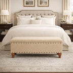 HomePop Large Rectangle Storage Bench - Image 2