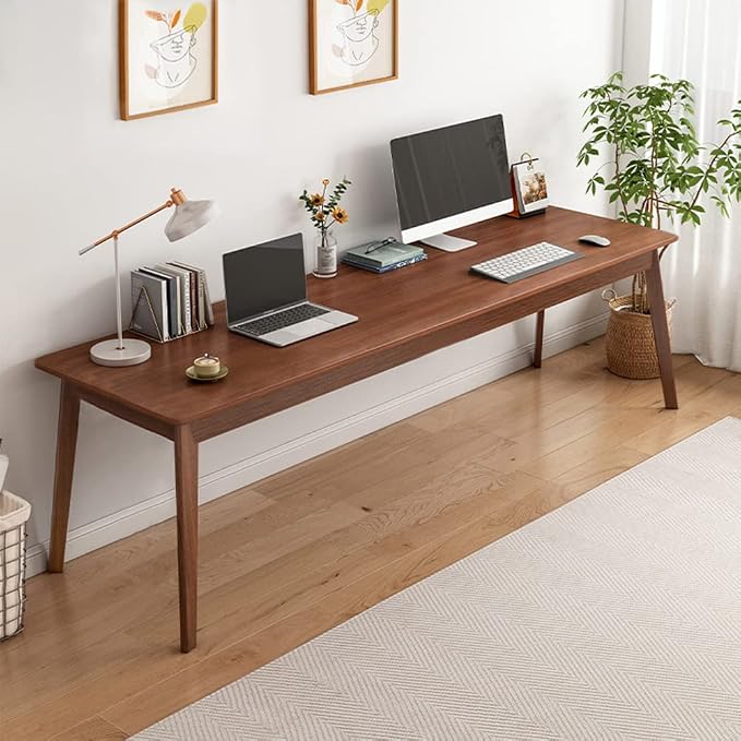 NELYE Mid-Century Long Desk Table by NELYE