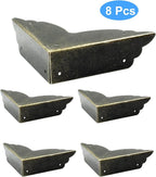 Bivethoi 8 Packs Bronze Box Corner Protectors, Edge Cover Safety Guard - Image 5