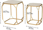 Glitzhome Modern Nesting Tables, Side/End Tables - Image 2