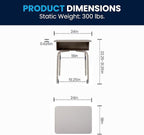 Flash Furniture Billie Student Desk - Image 3