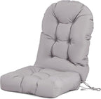 Adirondack Chair Cushion Tufted Waterproof Outdoor Rocking Chair Cushions by Unknown