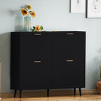 Shoe Cabinet Storage, Modern Freestanding Organizer - Image 7