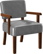 FAGAGA PU Leather Accent Chair, Oversized Living Room Chairs by FAGAGA
