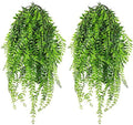 Artificial Hanging Vine, Weeping Willow Plastic Plants Greenery Leaves Fake Plant Faux Ivy Garland UV Resistant for Indoor Outdoor Garden Door Wall Baskets Wedding Party Table Decor Decoration - 6 Pcs by CATTREE