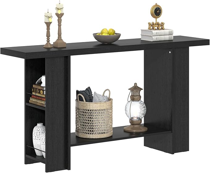 FOLUBAN Black Entryway Table - Image 8