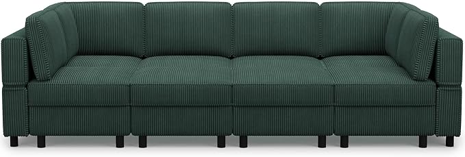 Belffin 114.2" 8 Seats Modular Sectional Sofa - Image 9