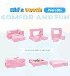 Elftopia Modular Kids Sofa, Toddler Couch Foam Armchair - Image 3