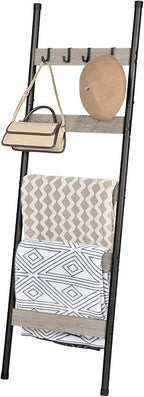 HOOBRO Blanket Ladder, 5-Tier Towel Rack - Image 7