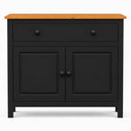 From the Tree Furniture 44" Wide Black & Pine Top Solid Pine Shaker Sideboard - Image 3