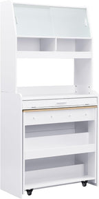 VilroCaz Multifunctional 69" Height Kitchen Pantry - Image 6