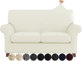 ZNSAYOTX 3 Piece Loveseat Covers by ZNSAYOTX