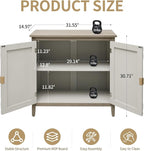 Sideboard Buffet Cabinet Set of 2 - Image 2
