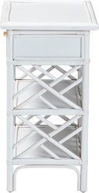 bali & pari Tiaret Natural Rattan Nightstand - Image 6