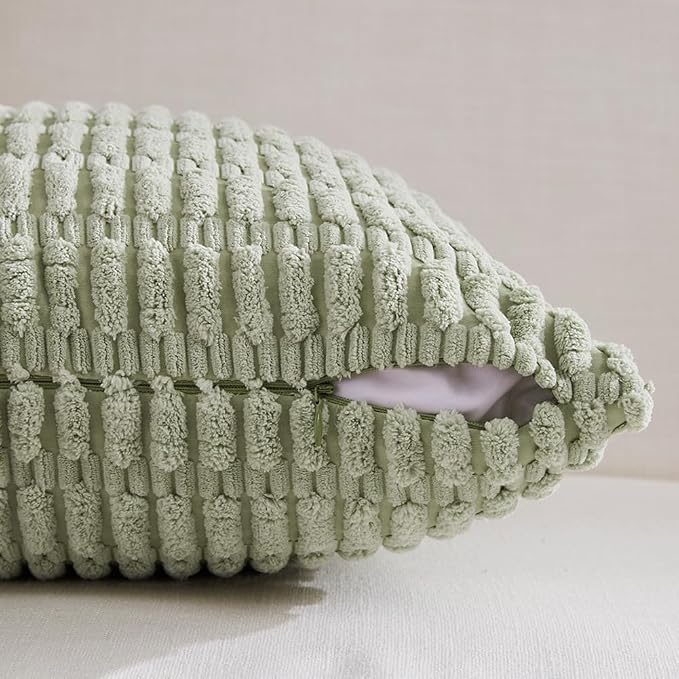Fancy Homi 4 Packs Decorative Throw Pillow Covers - Image 3
