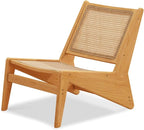 Furlide Rattan Accent Chair for Living Room, Mid Century Side Chair, Comfy by Furlide