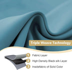 H.VERSAILTEX Premium Blackout Thermal Insulated Room Darkening Curtains - Image 3