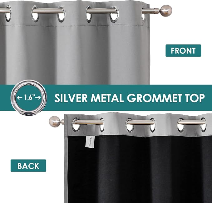 ChrisDowa 100% Blackout Curtains - Image 3