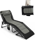 Outdoor Folding Lounge Chair Padded by WKFAMOUTCAMP