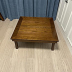 DAMEDAI Square 80X80cm Korean Floor Table Folding Legs Luxury Antique Home - Image 4