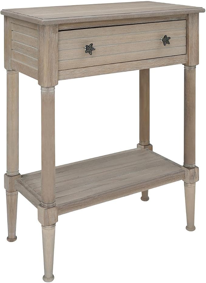 Linon Seaboard Accent Table Natural - Image 4