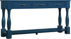 Knocbel Long Antique Entry Console Table - Image 12