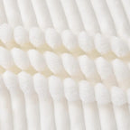 BEDELITE Ribbed Jacquard Off White King Size Blankets - Image 5
