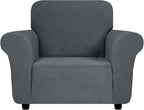 ZNSAYOTX Super Stretch Chair Slipcover, New Striped Sofa Chair Covers - Image 7