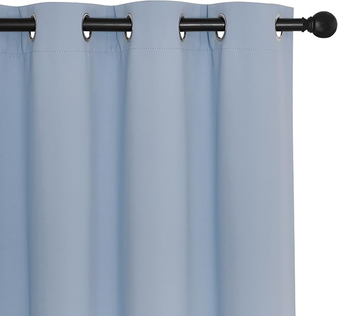 NICETOWN Blackout Sliding Glass Door Curtains, Room Darkening Thermal Insulated - Image 7