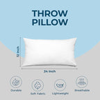 Utopia Bedding Throw Pillows, Decorative 12x24 Pillow Inserts - Image 4