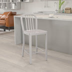 Flash Furniture 24" Commercial Grade Metal Counter Height Stool - Image 2