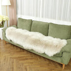 LLB Genuine Sheepskin Area Rug Wool Rug Fur Carpet Fluffy Shaggy Fur Rug - Image 4