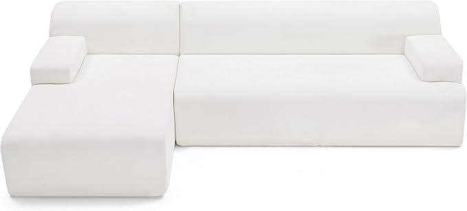 Weture 107" Modular Sectional Cloud Couch, Boneless couches Sponge sectionals - Image 7