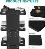 WALI Floating TV Shelf, 3 Tier Projector Shelf - Image 4