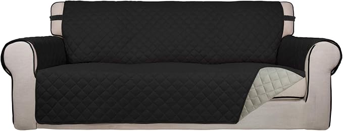 PureFit Reversible Quilted Sofa Cover Dog Couch Covers by PureFit