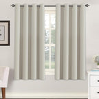 H.VERSAILTEX Blackout Room Darkening Thermal Insulated Grommet Window Curtains by HVERSAILTEX
