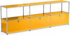 Modern Storage Cabinet Sideboard Versatile Free-Standing Organizer Cabinets - Image 4