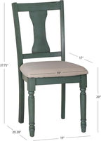 Powell Furniture Willow, Teal Blue - Image 3