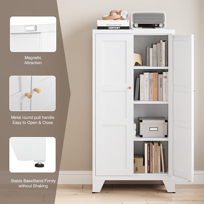 Yizosh Metal Storage Cabinet - Image 6