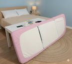 Stretchy Queen Fitted Sheet for 4 Inch Low Profile Mattress - Image 5