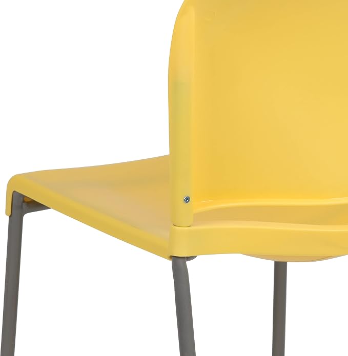 Flash Furniture HERCULES Series 5 Pack 880 lb. Capacity Yellow Full Back - Image 14