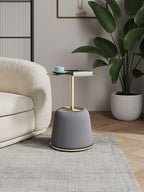 Manhattan Comfort Anderson Modern 15.75" Round End Tables 1.0 - Image 2