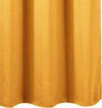 Blackout Curtains 66 x 54 Inch Long Yellow Curtains Set of 2 Panels Room - Image 8